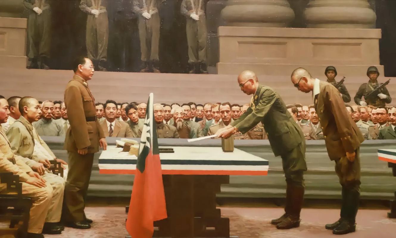 日本签署投降书